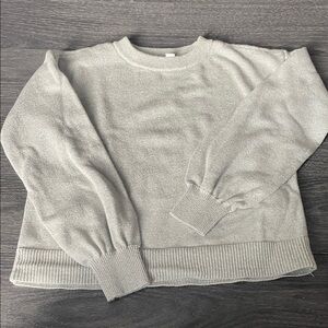 GAP Kids Silver Crew Neck Sweater